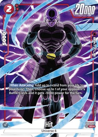 Hit (Alternate Art) (FB01-021) - Awakened Pulse Holofoil