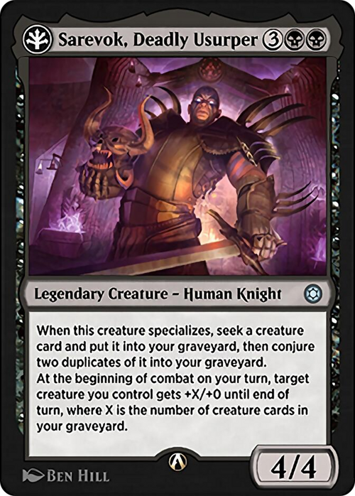 Sarevok, Deadly Usurper (HBG-09B) - Alchemy Horizons: Baldur's Gate