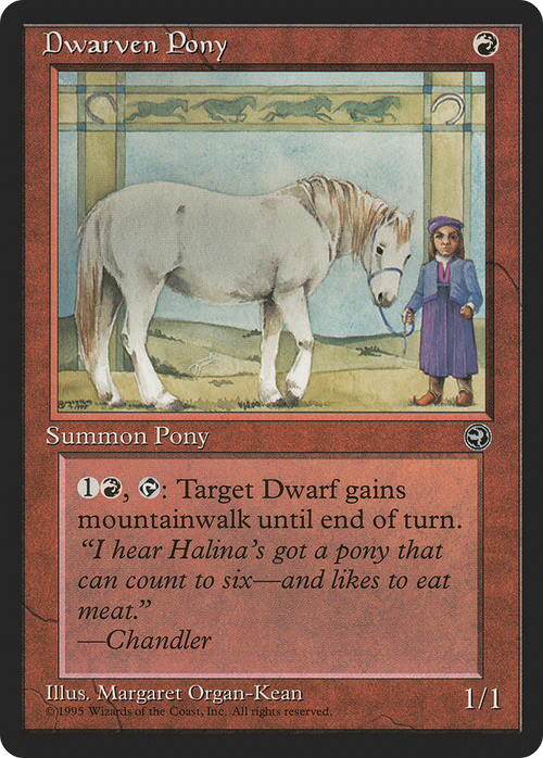 Dwarven Pony (HML-) - Homelands