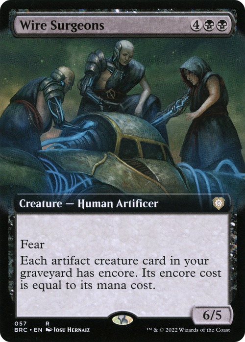 Wire Surgeons (Extended Art) (BRC-057) - The Brothers' War Commander: (Extended Art)
