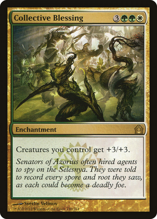 Collective Blessing (RTR-150) - Return to Ravnica Foil