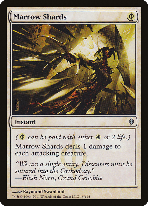 Marrow Shards (NPH-015) - New Phyrexia Foil