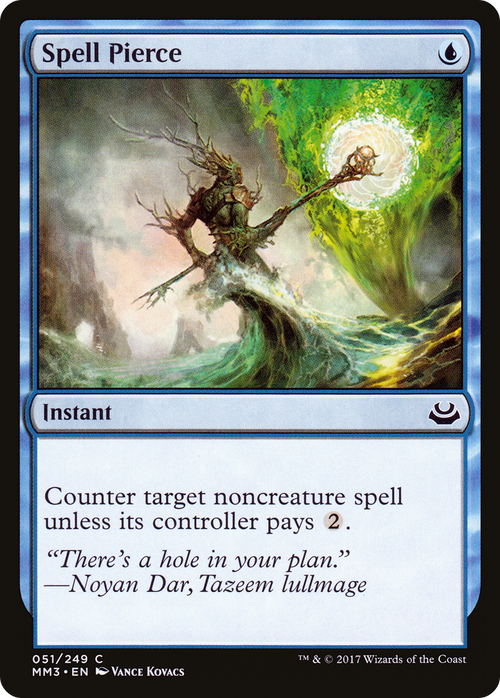 Spell Pierce (MM3-051) - Modern Masters 2017 Foil