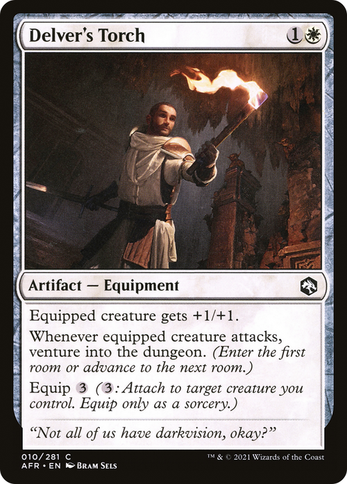 Delver's Torch (AFR-010) - Adventures in the Forgotten Realms