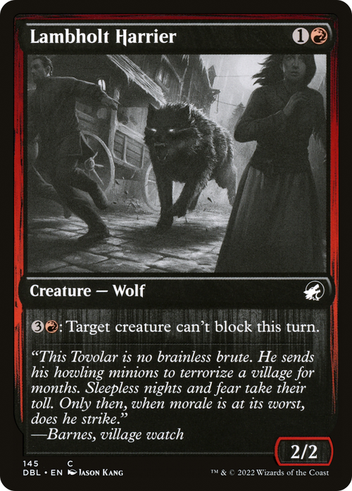 Lambholt Harrier (DBL-145) - Innistrad: Double Feature