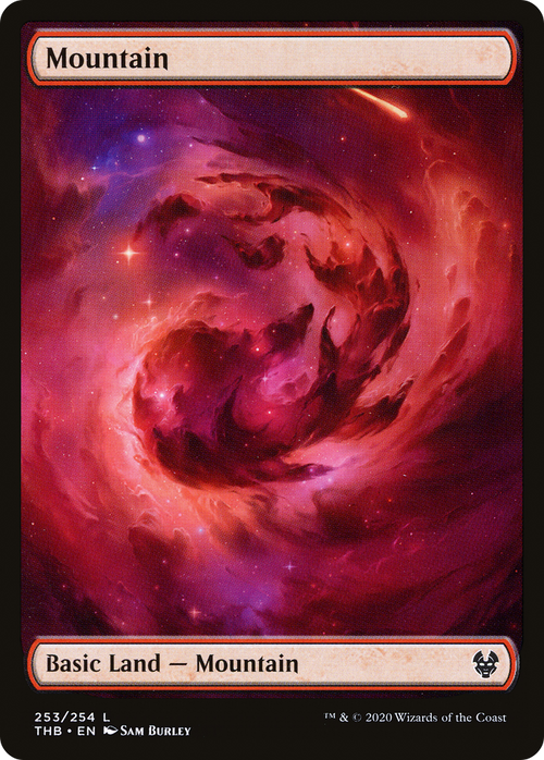Mountain (THB-253) - Theros Beyond Death Foil