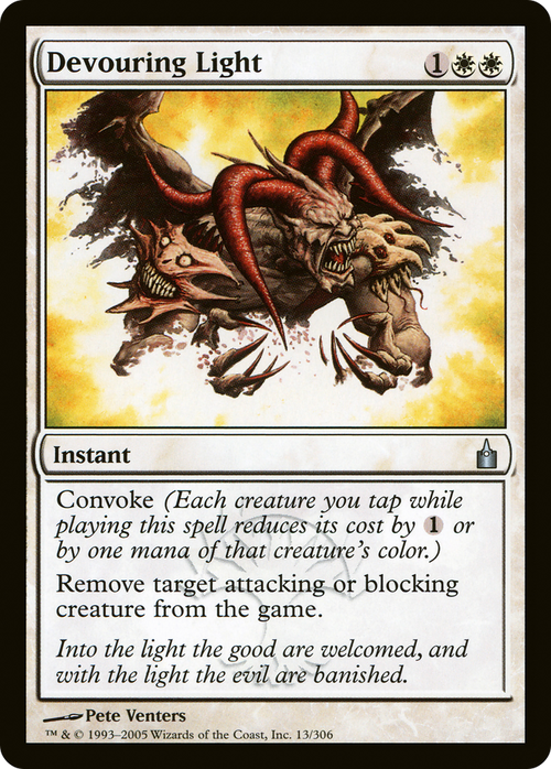 Devouring Light (RAV-013) - Ravnica: City of Guilds