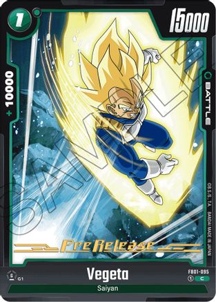 Vegeta - FB01-095 (FB01-095) - Awakened Pulse PreRelease Cards