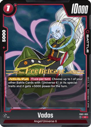 Vados (FB01-003) - Awakened Pulse PreRelease Cards
