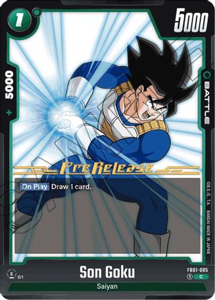 Son Goku - FB01-085 (FB01-085) - Awakened Pulse PreRelease Cards
