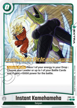 Instant Kamehameha (FB01-101) - Awakened Pulse PreRelease Cards