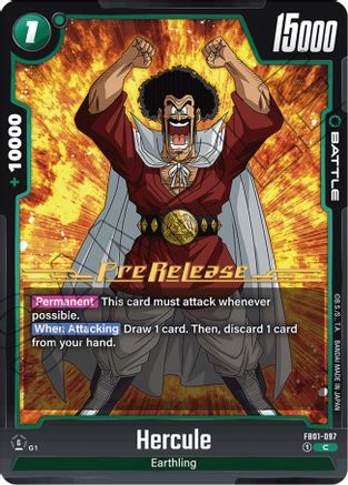 Hercule (FB01-097) - Awakened Pulse PreRelease Cards
