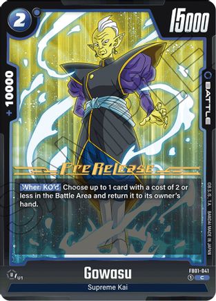 Gowasu - FB01-041 (FB01-041) - Awakened Pulse PreRelease Cards