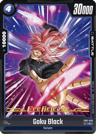 Goku Black - FB01-038 (FB01-038) - Awakened Pulse PreRelease Cards