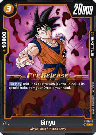 Ginyu - FB01-110 (FB01-110) - Awakened Pulse PreRelease Cards