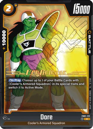 Dore (FB01-122) - Awakened Pulse PreRelease Cards