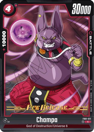 Champa (FB01-011) - Awakened Pulse PreRelease Cards