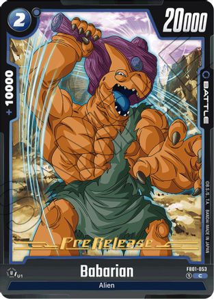 Babarian (FB01-053) - Awakened Pulse PreRelease Cards