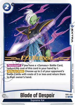 Blade of Despair (FB01-064) - Awakened Pulse PreRelease Cards