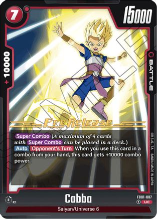 Cabba (FB01-007) - Awakened Pulse PreRelease Cards