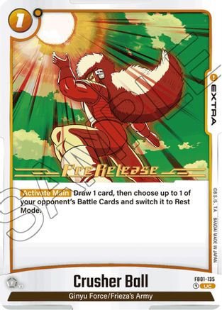 Crusher Ball (FB01-135) - Awakened Pulse PreRelease Cards