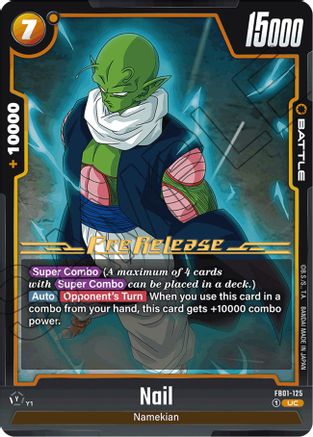 Nail (FB01-125) - Awakened Pulse PreRelease Cards
