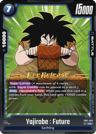 Yojirobe : Future (FB01-063) - Awakened Pulse PreRelease Cards
