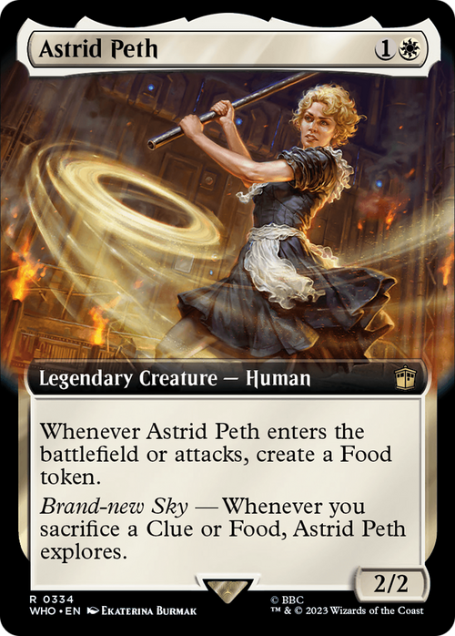 Astrid Peth (Extended Art) (WHO-334) - Doctor Who: (Extended Art)
