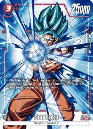 Son Goku - FB01-015 (Alternate Art) (FB01-015) - Awakened Pulse Holofoil
