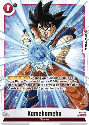 Kamehameha (Bonus Pack Alternate Art) (FS01-15) - Starter Deck 1 Son Goku Holofoil