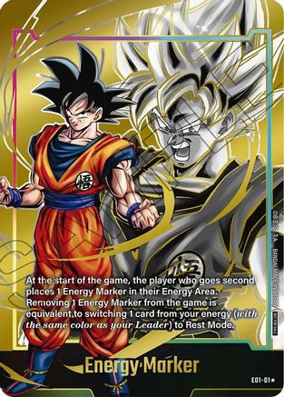 Energy Marker (E01-01) (Gold) (E01-01) - Fusion World Energy Markers Holofoil