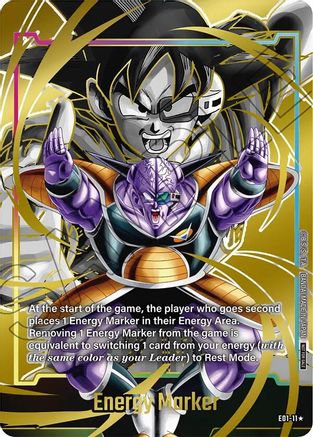 Energy Marker (E01-11) (Gold) (E01-11) - Fusion World Energy Markers Holofoil