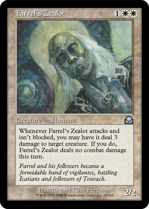 Farrel's Zealot (ME2-014) - Masters Edition II Foil