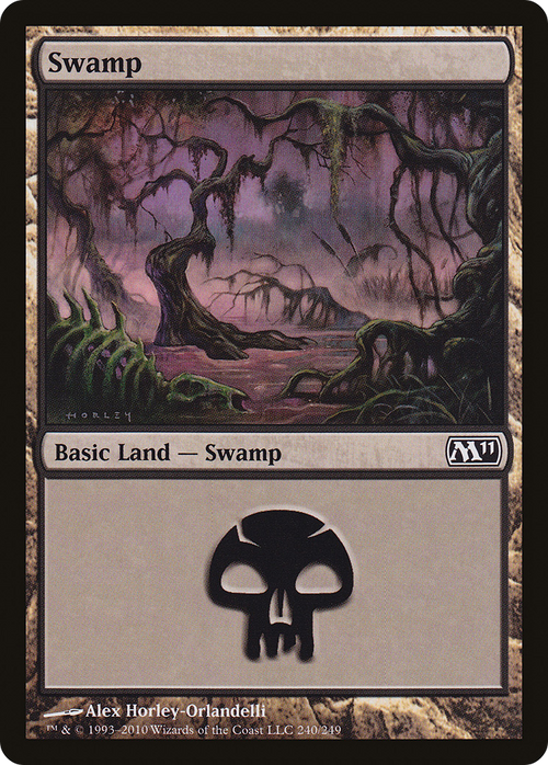 Swamp (240) (M11-240) - Magic 2011