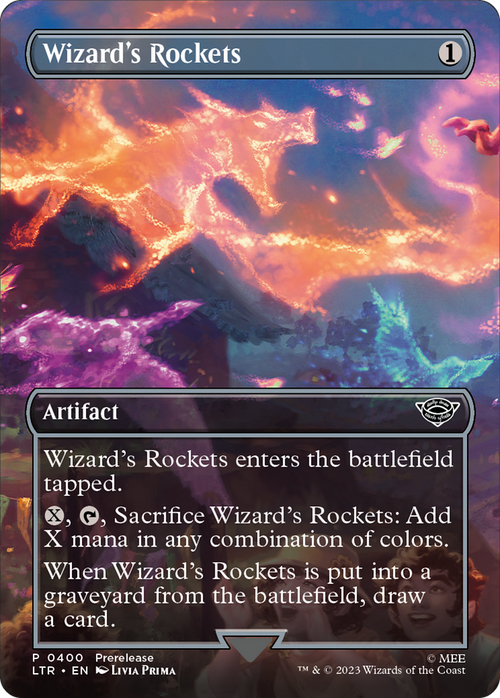 Wizard's Rockets (Borderless) (LTR-400) - The Lord of the Rings: Tales of Middle-earth
