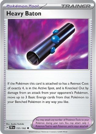 Heavy Baton 151  SV05 Temporal Forces - Uncommon