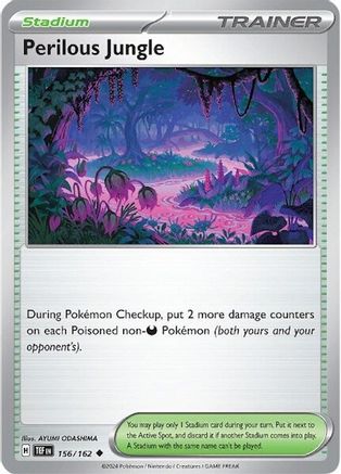 Perilous Jungle 156  - Reverse Holofoil SV05 Temporal Forces - Uncommon