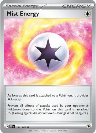 Mist Energy 161  - Reverse Holofoil SV05 Temporal Forces - Uncommon