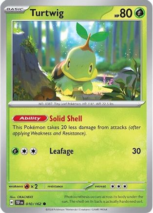 Turtwig 010  SV05 Temporal Forces - Common
