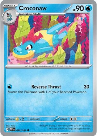 Croconaw 040  SV05 Temporal Forces - Common
