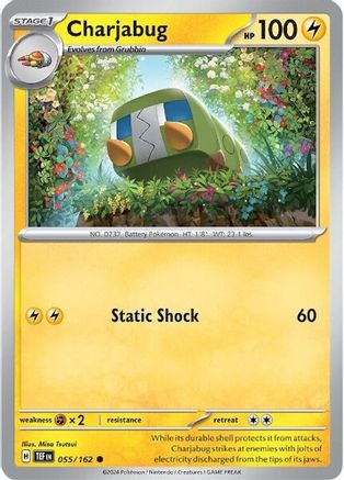 Charjabug 055/162  SV05 Temporal Forces - Common