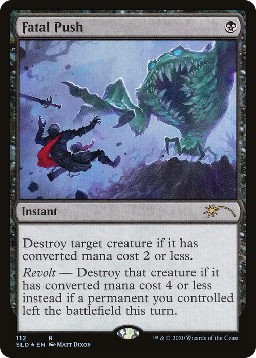Fatal Push (SLD-112) - Secret Lair Drop