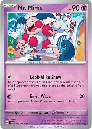 Mr. Mime 063  SV05 Temporal Forces - Common