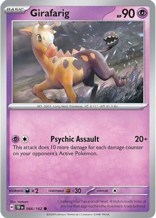 Girafarig 066  SV05 Temporal Forces - Common