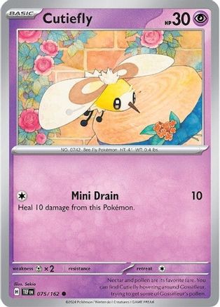 Cutiefly 075/162  SV05 Temporal Forces - Common
