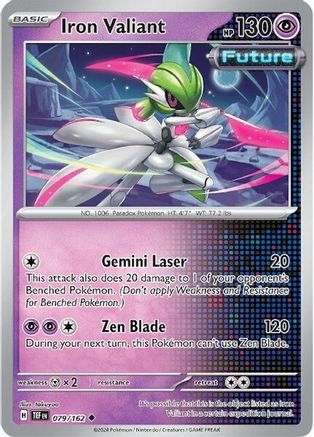 Iron Valiant 079/162  SV05 Temporal Forces - Uncommon