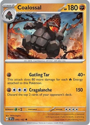 Coalossal 095  SV05 Temporal Forces - Uncommon