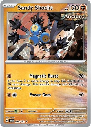 Sandy Shocks 098  SV05 Temporal Forces - Uncommon