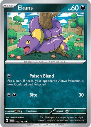 Ekans 100  SV05 Temporal Forces - Common