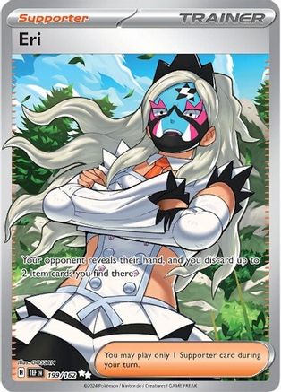 Eri 199/162  - Holofoil SV05 Temporal Forces - Ultra Rare